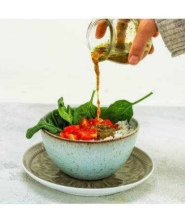 Wacker Bio Mediterranean Salad Dressing 150g - 100% Natural Vegan Gluten-Free | 37 Portions of Flavorful Sugar-Free Dressing - Buy Online on SooperMarket.com