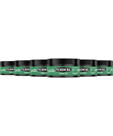 Schwarzkopf got2b phenomenal Mann O Mann Texture Clay 6-pack (6 x 100ml) Unscented 100 ml (6-pack)