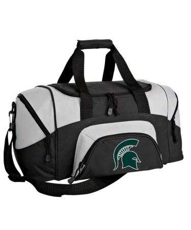 SMALL Michigan State Duffel Bag Michigan State University Gym Bags or Suitcase