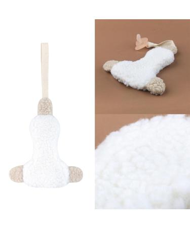 Cartoon Geese Pacifier Chain Clip Holder - Soft Plush Baby Pacifier Accessories & Crib Hanging Decoration - Buy Online on SooperMarket.com