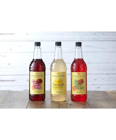 Sweetbird Raspberry & Pomegranate Lemonade Syrup 1L - Vegan Friendly (Pack of 1) - Buy Online on SooperMarket.com