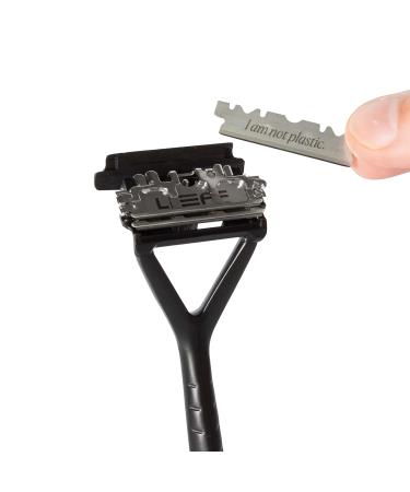 Leaf Shave Single-Edge Safety Razor Blades - Pack of 50 | Eco-Friendly Replacement Blades - Buy Online on SooperMarket.com