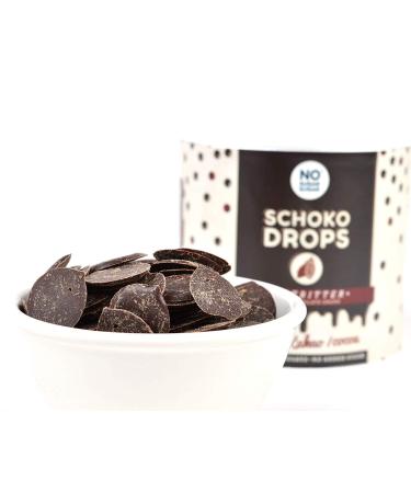 Buy No Sugar Sugar Schokodrops - Daring 60% Cocoa Bitter Chocolate (3x250g) | Sugar-Free Sweetened with Erythritol & Stevia | International Shipping Available - Buy Online on SooperMarket.com