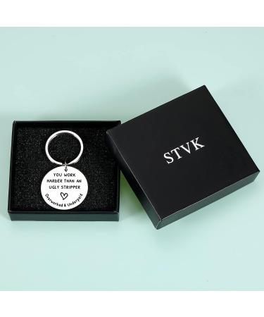 STVK Employee Appreciation Keychain: Funny Thank You Gift for Coworkers - Farewell, Retirement, Inspirational Gifts for Him/Her - Buy Online on SooperMarket.com