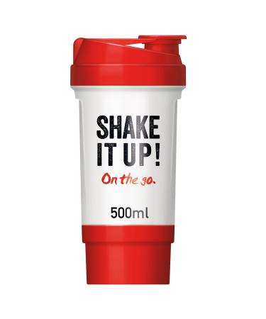 SlimFast Leak Proof Shaker Bottle with Storage Compartment 500 ml