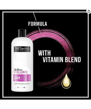 TRESemm 24 Hour Volume Shampoo & Conditioner Bundle - Pro Style Technology, Fine Hair - 28oz (2 Pack) - Buy Online on SooperMarket.com