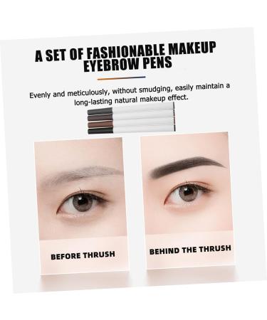 Angoily 28 Pcs Four Forked Eyebrow Pencil No Smudge Eyeliner Miss - Buy Online on SooperMarket.com