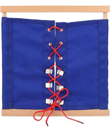 Fidget Blanket for Dementia Adult Shoe Laces Buckle Dress Learning Board Elderly Senior Basic Skills Develop Sensory Activity Board - Buy Online on SooperMarket.com