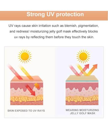 Sun Patch for Face Golf 5pair Facial Sunscreen Patch Clear UV Facial Golf Patches UV Protection Face Outdoor Protection Sun Patch for Sun Protection - Buy Online on SooperMarket.com