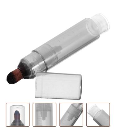 FRCOLOR Hair Oil Applicator Bottle | Clear Twist Top Scalp Care Comb | 11.3x2cm Squeeze Plastic Bottle for Roots Supplies - Buy Online on SooperMarket.com