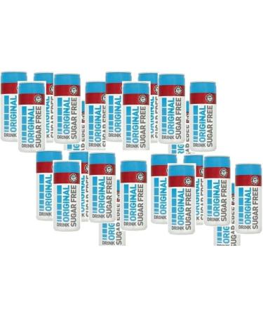 Euro Shopper Original Sugar-Free Drink 250ml (Pack of 24) | Refreshing Zero-Sugar Energy Boost | Carbonated Fruit Flavour Drink with Sweeteners - Buy Online on SooperMarket.com