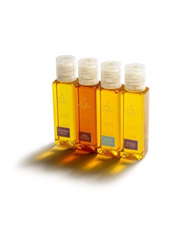 Aromatherapy Associates Mini Shower Oil Travel Collection - 4 Premium Oils (50ml each) - Revive, De-Stress Muscle, Rose Blends - Travel Case - 1 count - Buy Online on SooperMarket.com