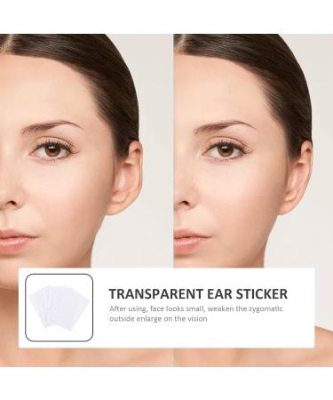 SOIMISS Clear Earrings Cosmetic Ear Corrector Support Stickers - Transparent Makeup Tape for Earlobe Support - 4X1.5X0.1CM - Buy Online on SooperMarket.com