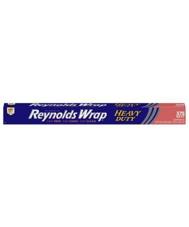 Reynolds Wrap Heavy Duty Aluminum Foil, 37.5 Square Feet 1 Count (Pack of 1)