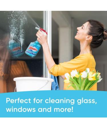 Windex Original Blue Glass and Window Cleaner Bottles Made from 100% Recycled Plastic 765mL 765 ml (Pack of 1) - Buy Online on SooperMarket.com