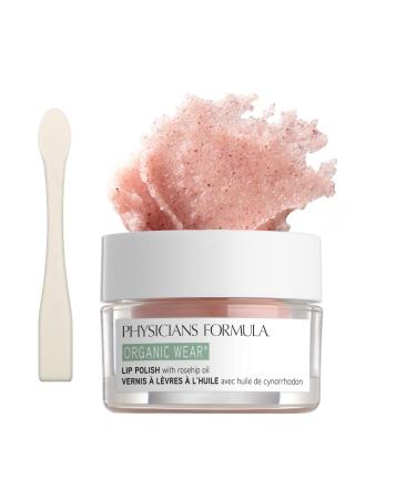 Physician's Formula Inc. - Organic Wear Lip Polish - Exfoliating Lip Scrub with Skin-Nourishing Organic Ingredients for Lip Care - Lip Treatment for Dry and Cracked Lips - Hypoallergenic Formula