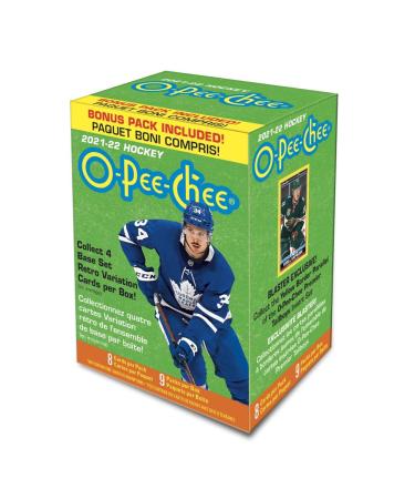 2021/22 Upper Deck O-Pee-Chee OPC NHL Hockey Blaster box (9 pks/bx)
