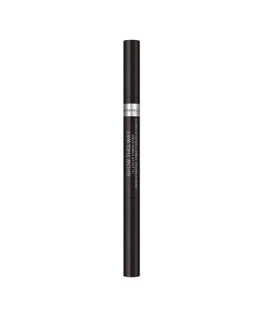 Rimmel London Brow This Way Eyebrow Definer 004 Soft Black - 0.25g - Buy Online on SooperMarket.com