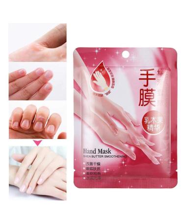 Hand Mask | Shea Butter Moisturizing Gloves for Skin Care | Smoothing & Peeling Treatment - International Shipping - Buy Online on SooperMarket.com