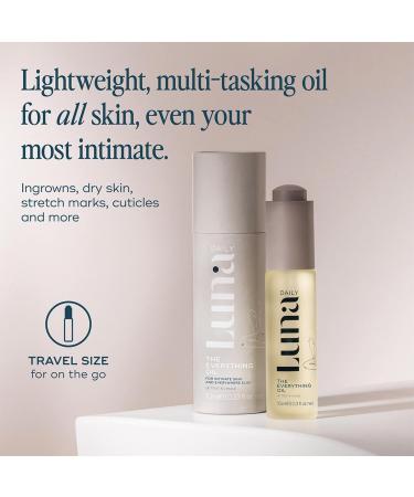 Everywhere Wash + Oil Set | Travel Size Unscented Body Wash & Oil for Women | Natural Hydrating Moisturizer - 100ml - Buy Online on SooperMarket.com