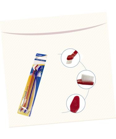 Sosoport 2pcs Set Pet Toothbrush Big Head Toothbrush Soft Dogs Finger Toothbrush Cat Double Head Toothpaste - Buy Online on SooperMarket.com