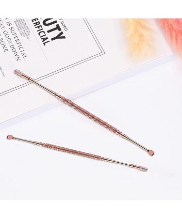 2 pcs Earwax Removal Tool Ear Cleaning Tool Stainless Steel Earwax Removal Tool Spiral Ear Pick Canal Cleaner Ear Wax Removal Kit Ear Wax Remover Rose Gold Attractive and Fashion - Buy Online on SooperMarket.com