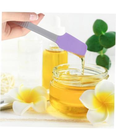 Minkissy 6 STK Silicone Spatula Set | Small Wax Applicator for Body Hard Wax | Ideal Silicone Wax Tools for Smooth Application - Buy Online on SooperMarket.com