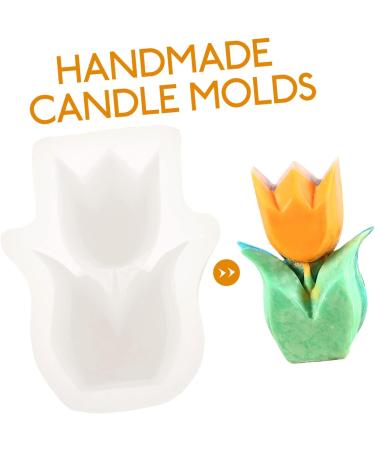 VILLCASE 3pcs Candle Mold White South Korea 3D Manual Silica Gel - Buy Online on SooperMarket.com