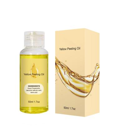 Exfoliant Yellow Peeling Oil Extra Strong Peeling Oil Chemical Exfoliant For Face & Body Peeling Oil Gently Reduces Rough and Dry Skin Dullness and Dark Yellow Tones Removes Dead Skin Cells