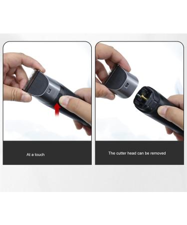 Men's Electric Hair Clippers Set | Frequency Conversion 2-Speed Hair Trimmer & Nose Trimmer | Portable Low Noise for Salon Use - International Shipping Available - Buy Online on SooperMarket.com