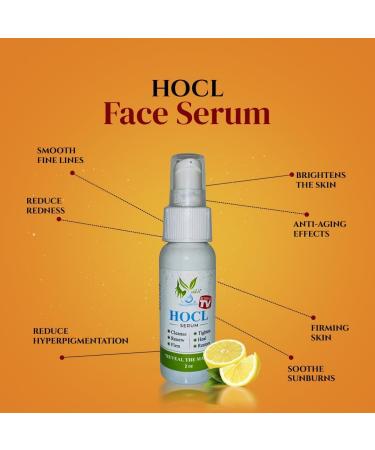 VoilaVe Pure Hypochlorous Acid Serum - Anti-Wrinkle Gel for Redness Irritation & Dark Circles | HOCL for Acne & Spots | 1.7 fl oz - International Shipping Available - Buy Online on SooperMarket.com