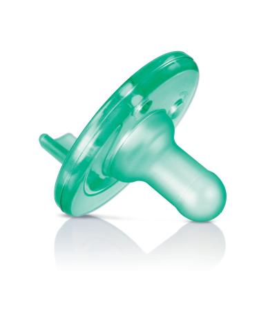 Philips Avent BPA Free Vanilla Green Soothie Pacifier 0-3 Months 4 Pack