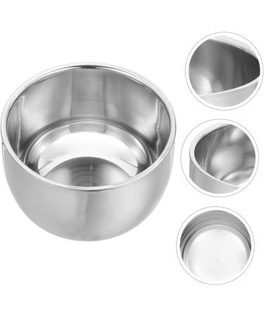 Professional Stahad Double-Walled Stainless Steel Shaving Foam Cup - Comfortable Shave for Men | Premium Shaving Soap & Razor Accessories - Buy Online on SooperMarket.com