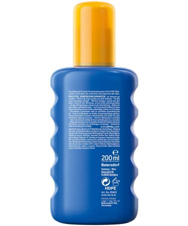NIVEA SUN Protection & Care Sun Spray SPF 30 - 200 ml + Free Travel Size | Buy Online for International Shipping - Buy Online on SooperMarket.com
