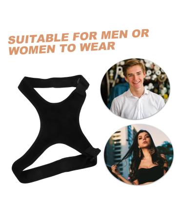 SOESFOUFU Belt Brace Holder Shoulder Rest Support Belt Posture Fixer for Women Polyester Black - Buy Online on SooperMarket.com