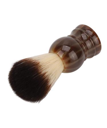 Natudeco Beard Shaving Brush | Curved Handle Men's Beard Cleaning Brush | Soft Nylon Quick Drying for Barbers - Buy Online on SooperMarket.com