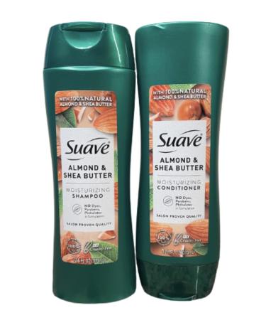 Suave Professionals Almond & Shea Butter Shampoo and Conditioner Set 12.6 Oz - Moisturizing Hair Care - Buy Online on SooperMarket.com