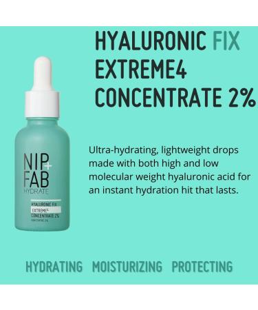 Nip+Fab Gift Set Super Skin Booster Set 5 Skin-Boosting Concentrates: Retinol Hyaluronic Ceramide Glycolic and Vitamin C Complex Skin Care Christmas Gift Super Skin Booster Set - Buy Online on SooperMarket.com