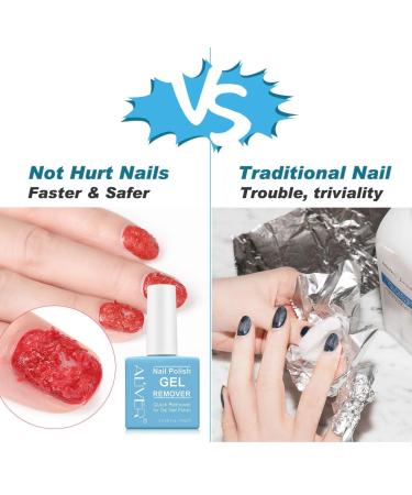 shifakou Gel Nail Polish Remover -Professional Nail Remover Gel Polish Remover For UV/Natural Gel Acrylic Nails-Quickly Removes Soak-Off Gel Polish-NO-IRRITATING - Buy Online on SooperMarket.com