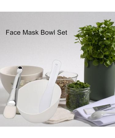 Soft Face Mask Mixing Bowl Set DIY Portable Spatula Soft Brush for DIY Masks - Buy Online on SooperMarket.com