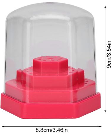 Nail Drill Bits Box Case Nails Necessary Tool Nail Drill Bits Storage Stand Plastic 48 Hole for Home Use for Nail Salon() Pink - Buy Online on SooperMarket.com