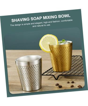 Angoily 1st Beer Mug Shaving Set - Rustproof Metal Brush & Shell Wood Cup - 7.1x7cm - Perfect for Men s Grooming - Buy Online on SooperMarket.com