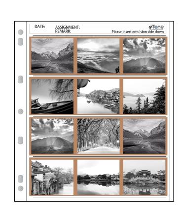 50x eTone Archival Storage Sheets 120 Negative Page Preservers (50x120) 50x120pages
