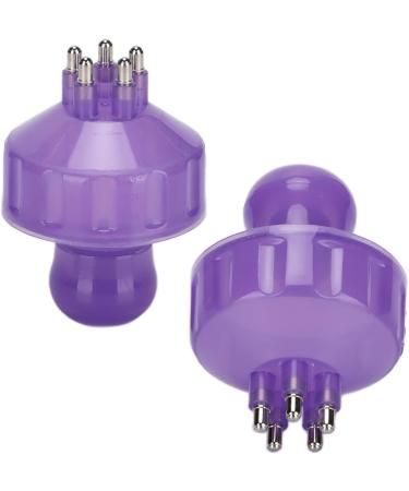 KUIKUI Portable Scalp Applicator Hair Scalp Massaging Brush with Scale for Thinning Hair Hair Loss - Purple - Buy Online on SooperMarket.com