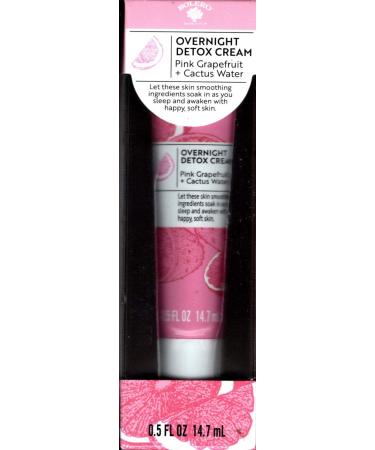 Overnight Detox Cream Pink Grapefruit + Cactus Water 5fl oz (14.7ml)