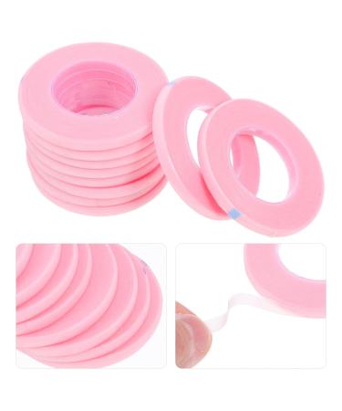 Healeved 10 Rolls Adhesive Eyelash Tape - Eyelash Extension Supplies | Breathable PE Lash Tape & Eyelid Lift Strips in Pink | International Shipping Available - Buy Online on SooperMarket.com