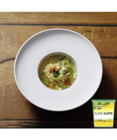 Buy Knorr Clear Soup Bouillon Purely Vegetable 1 kg Pack | International Shipping Available - Buy Online on SooperMarket.com