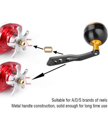 Buy Knob Power Handle Grip - CNC Fishing Reel Handle with Fittings 38mm Black Gold Lei Qiang Accessories - Buy Online on SooperMarket.com