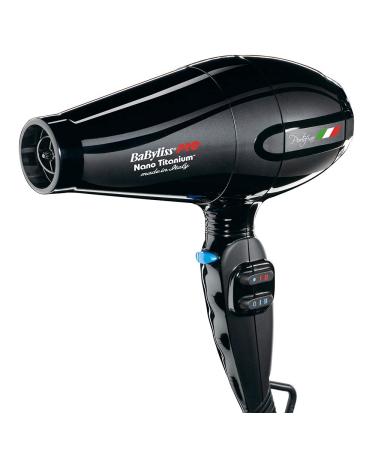 BaBylissPRO Nano Titanium Portofino Black
