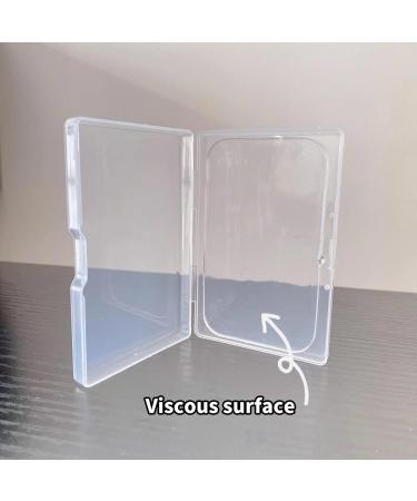 Portable Dust-Proof Transparent False Eyelash Adhesive Storage Box - Ideal for Travel & Daily Use - Buy Online on SooperMarket.com